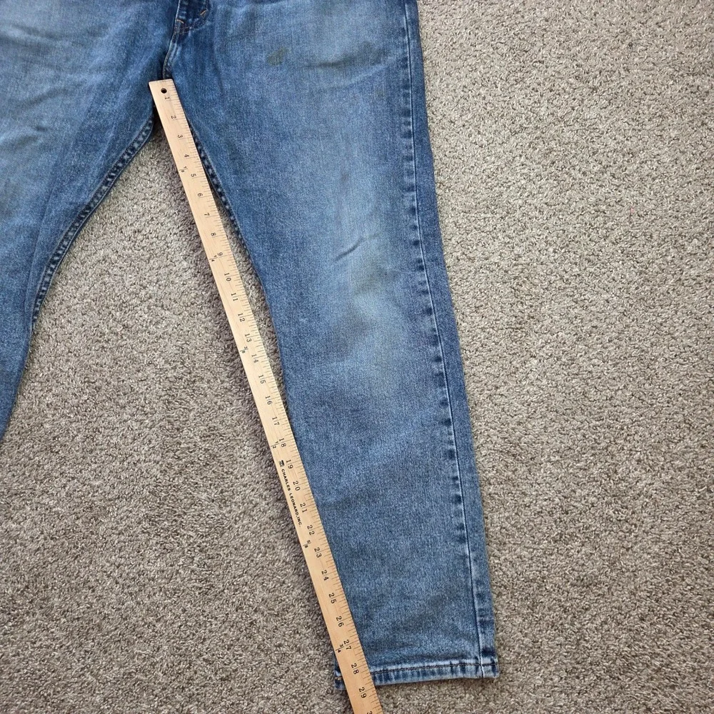 Levis 512 Slim Taper Jeans Mens 40x30 Medium Wash Blue Denim Pants
